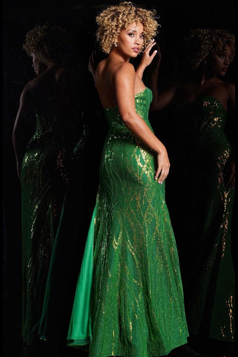 Jovani 38598 — Green
