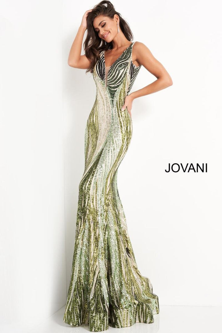 Jovani 05103 — Green