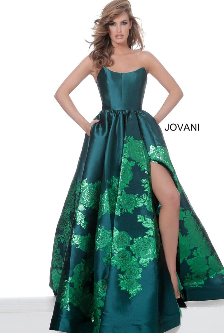 Jovani 02038 — Green