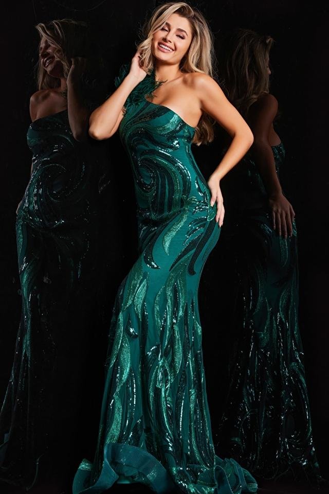 Jovani 32596 — Green