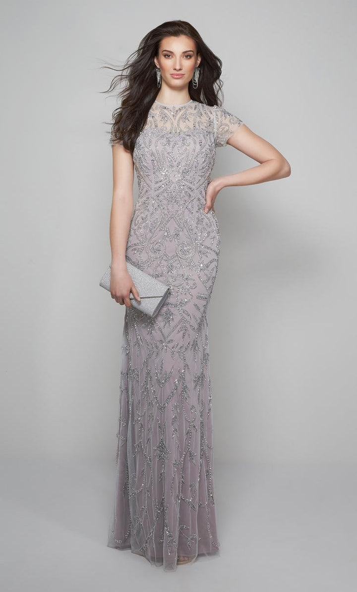 Alyce Paris 27607 Grey Prom Dress