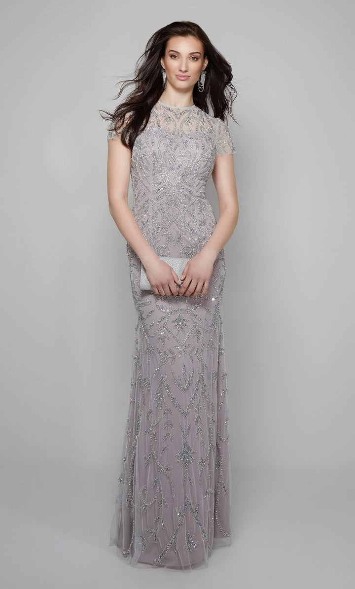 Alyce Paris 27607 Grey Prom Dress