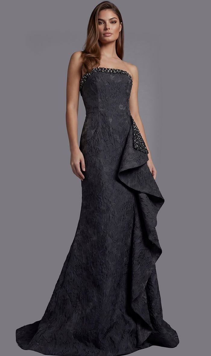 Jovani 41135 — Gunmetal