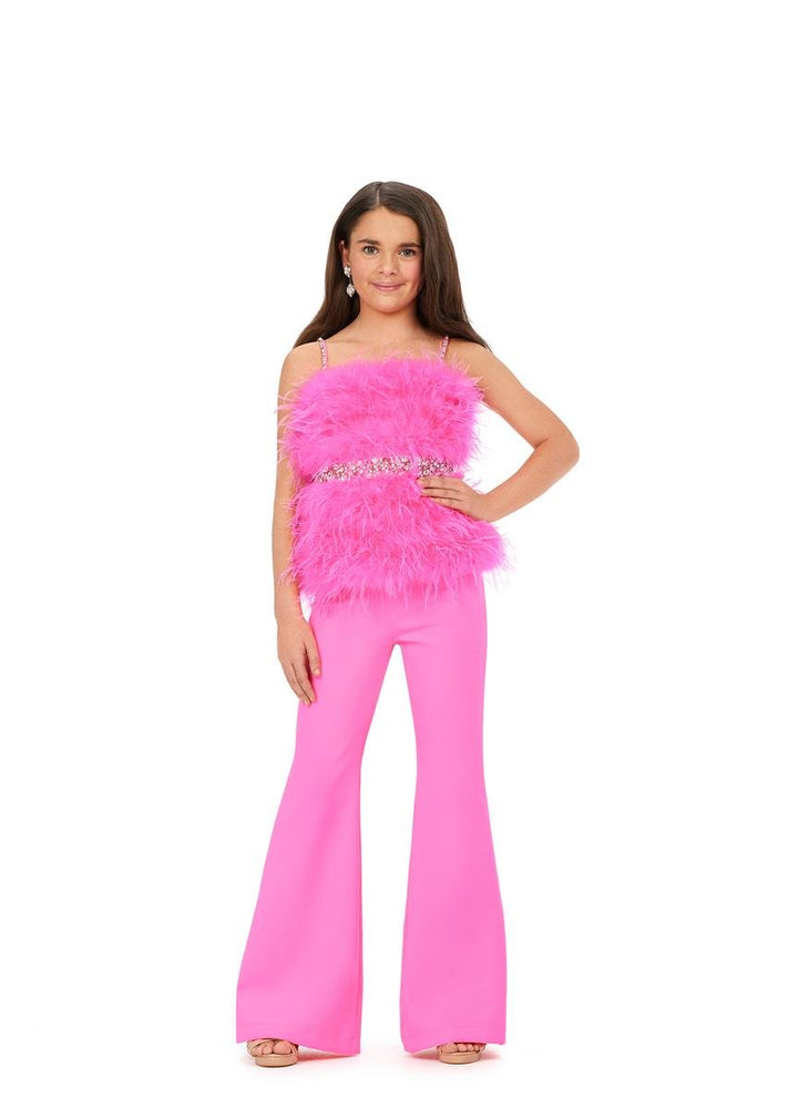 Ashley Lauren 8211 Hot Pink Prom Dress