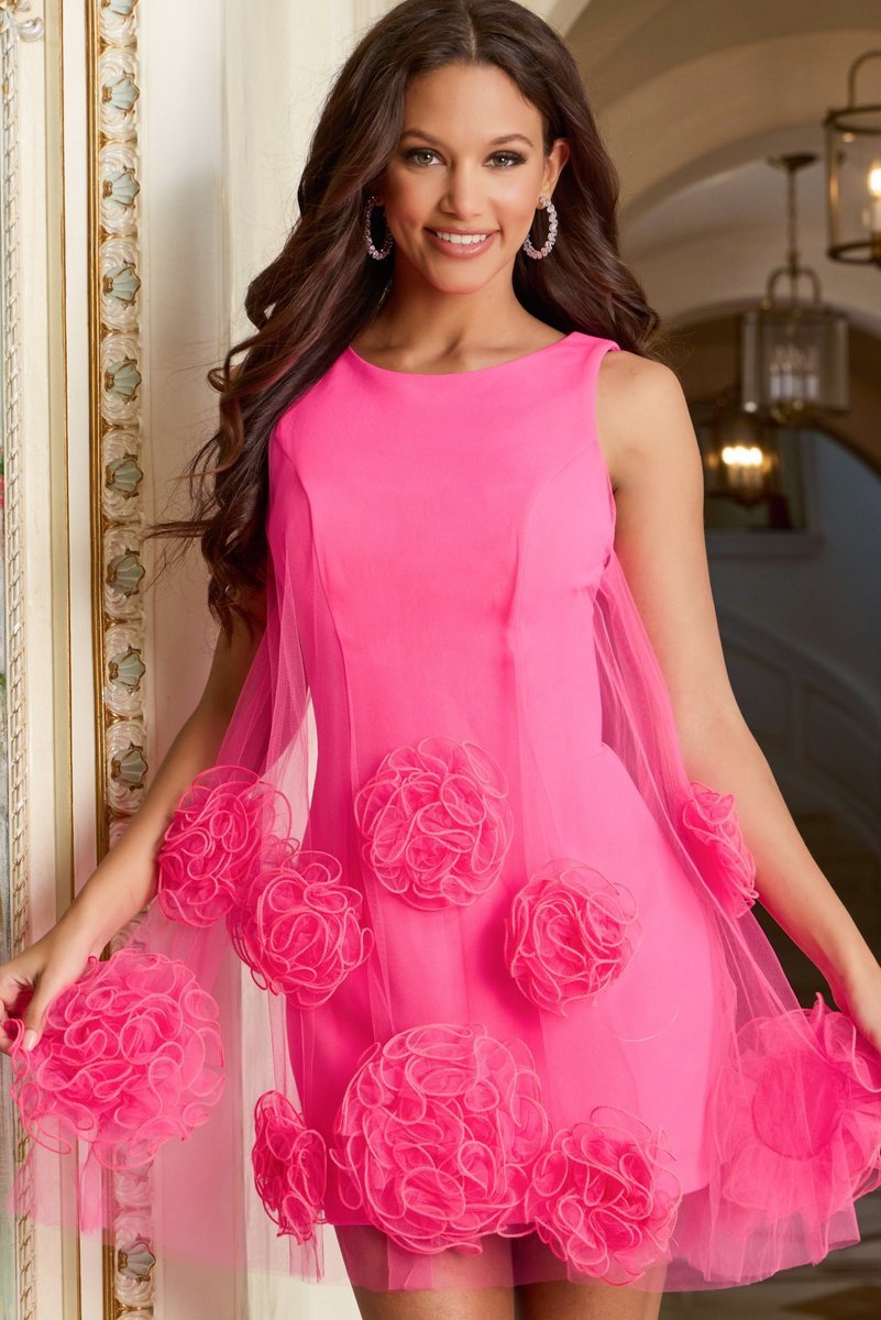 Jovani 46135 — Hot Pink