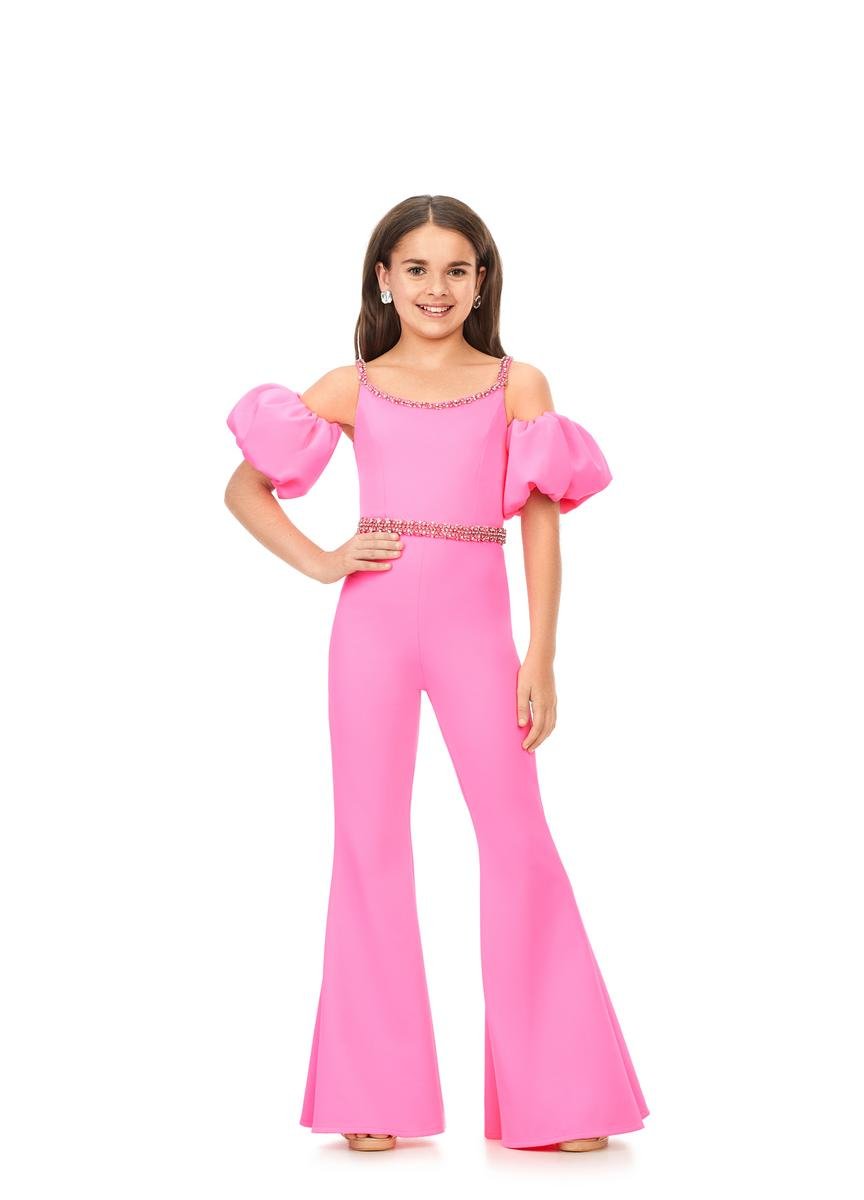 Ashley Lauren 8164 Hot Pink Prom Dress