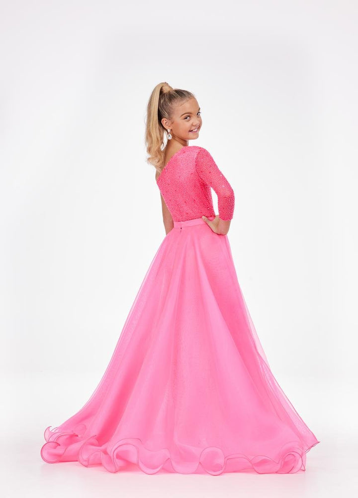 Ashley Lauren 8067 Hot Pink Prom Dress