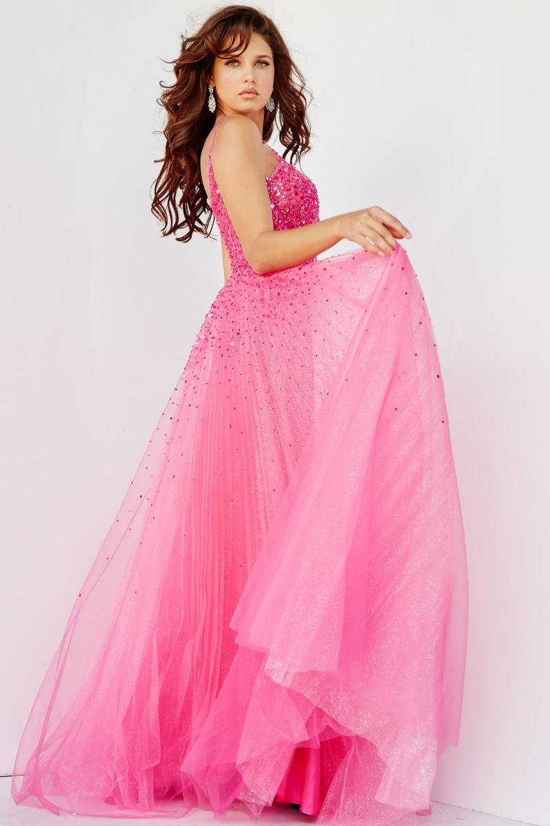 Jovani 08408 — Hot Pink