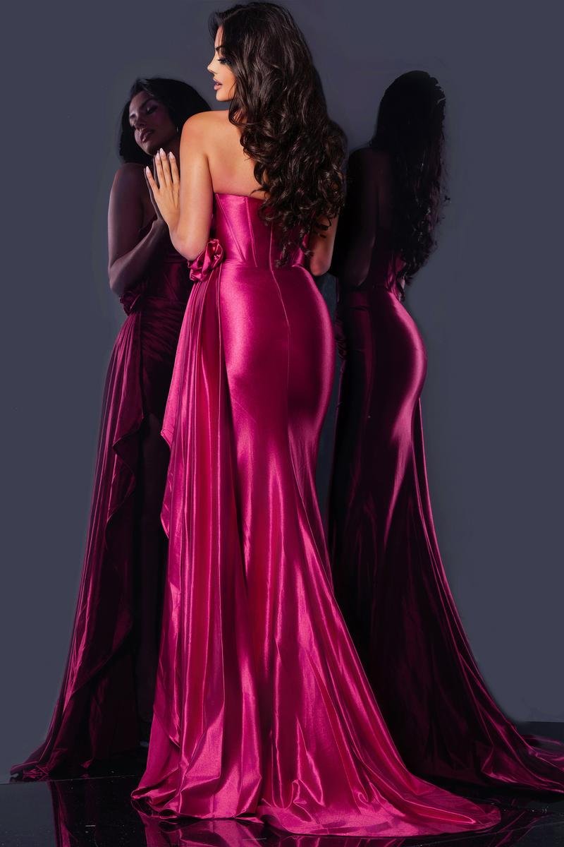 Jovani D5021 — Hot Pink