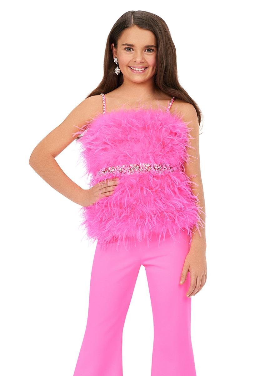 Ashley Lauren 8211 Hot Pink Prom Dress