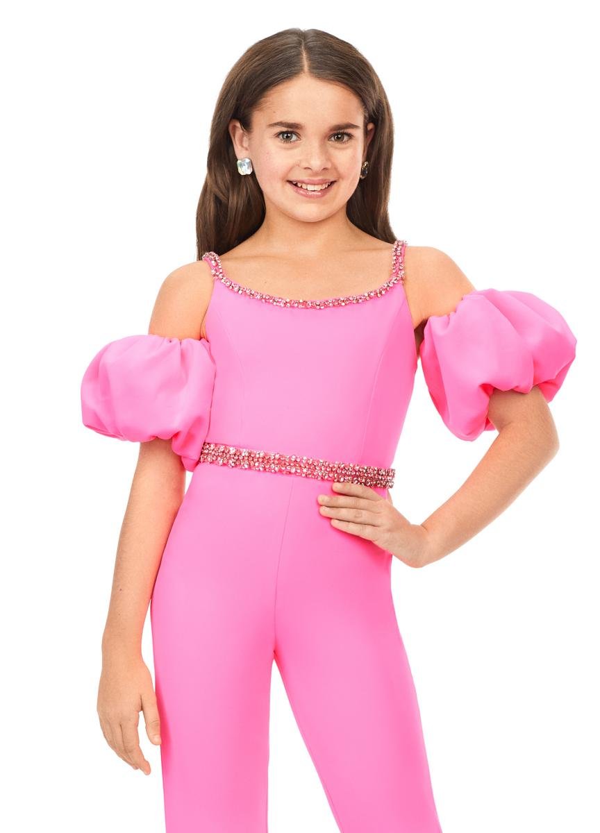 Ashley Lauren 8164 Hot Pink Prom Dress