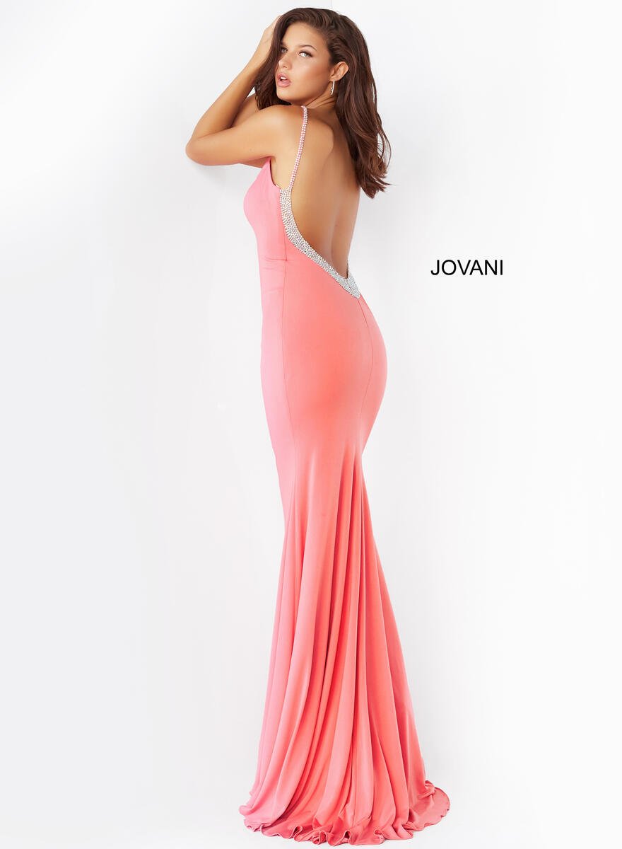 Jovani 07297 Hot Pink Prom Dress