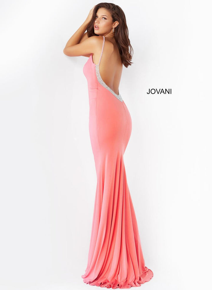 Jovani 07297 Hot Pink Prom Dress