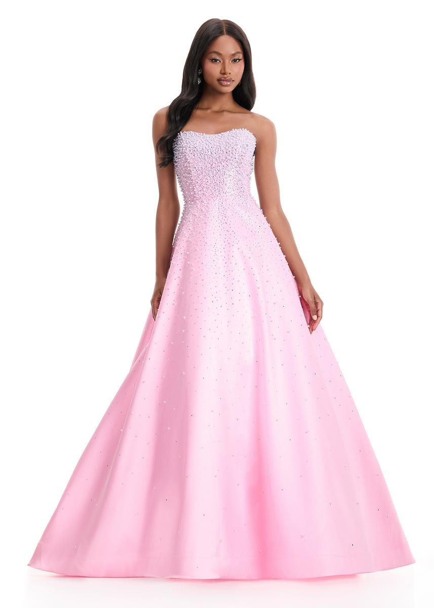 Ashley Lauren 12192 Ice Pink Prom Dress