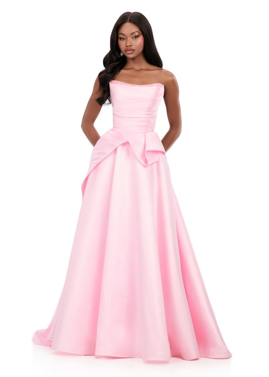 Ashley Lauren 12280 Ice Pink Prom Dress