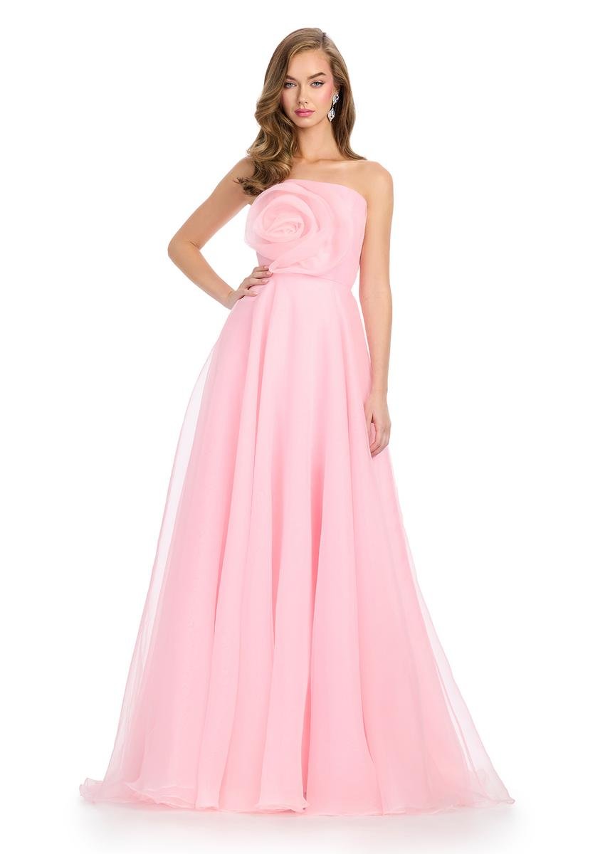 Ashley Lauren 11913 Ice Pink Prom Dress