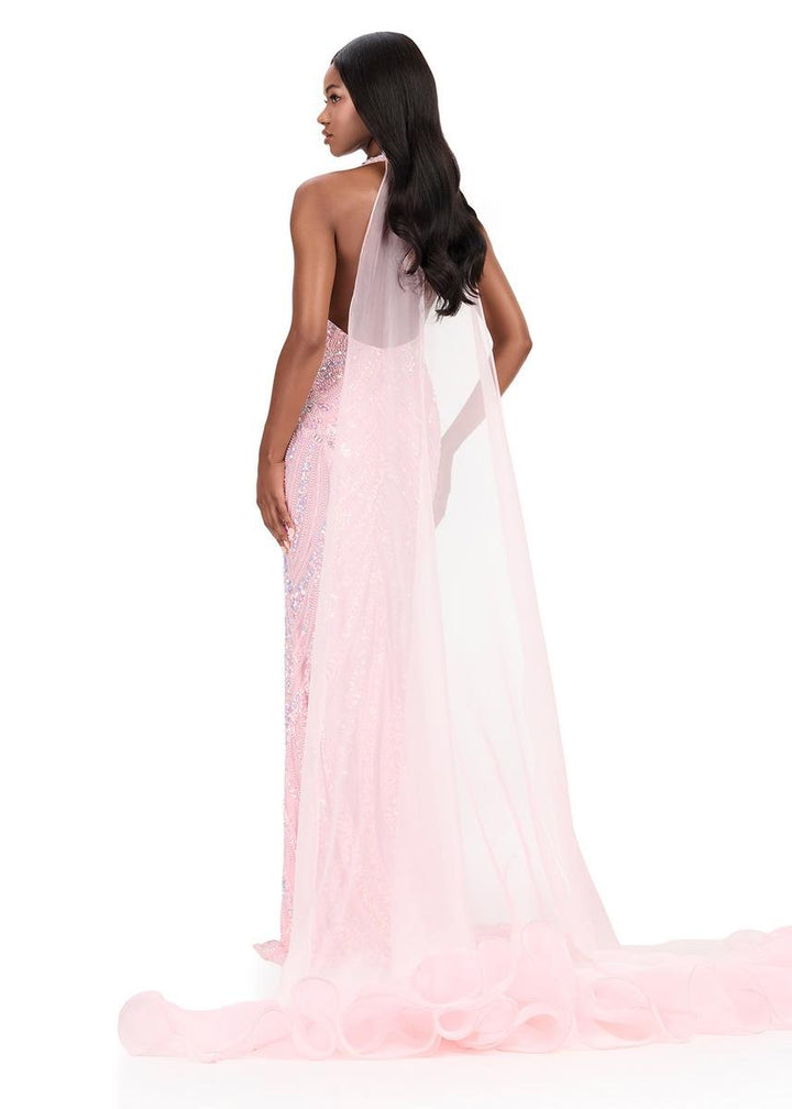 Ashley Lauren 12293 Ice Pink Prom Dress