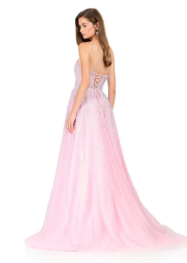 Ashley Lauren 12180 Ice Pink Prom Dress