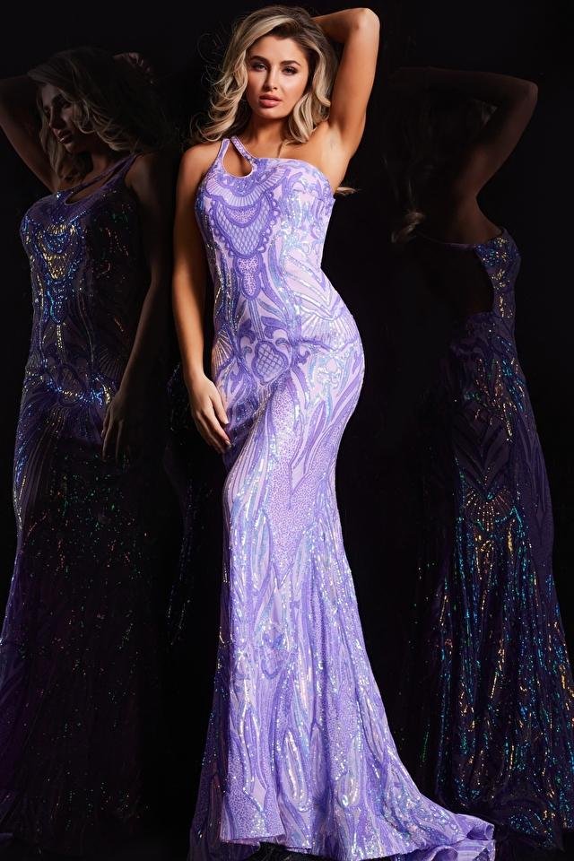 Jovani 23852 — Iridescent Purple
