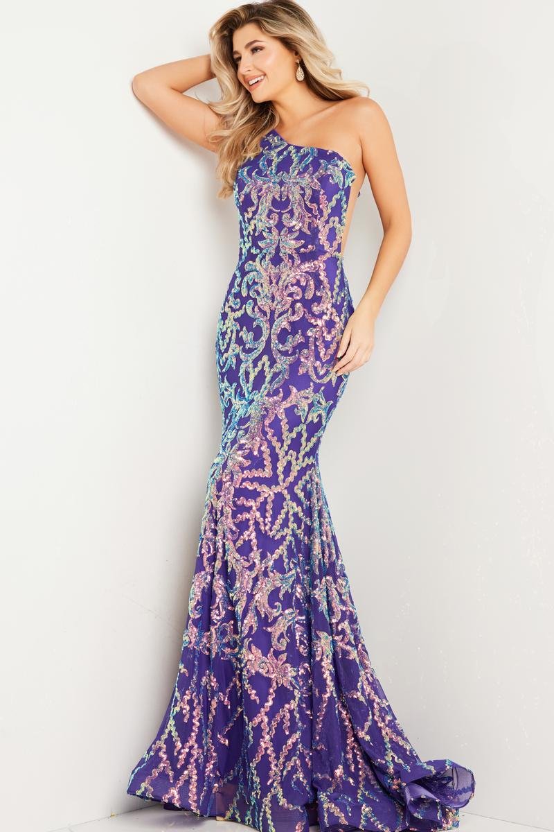 Jovani 22845 — Iridescent Purple