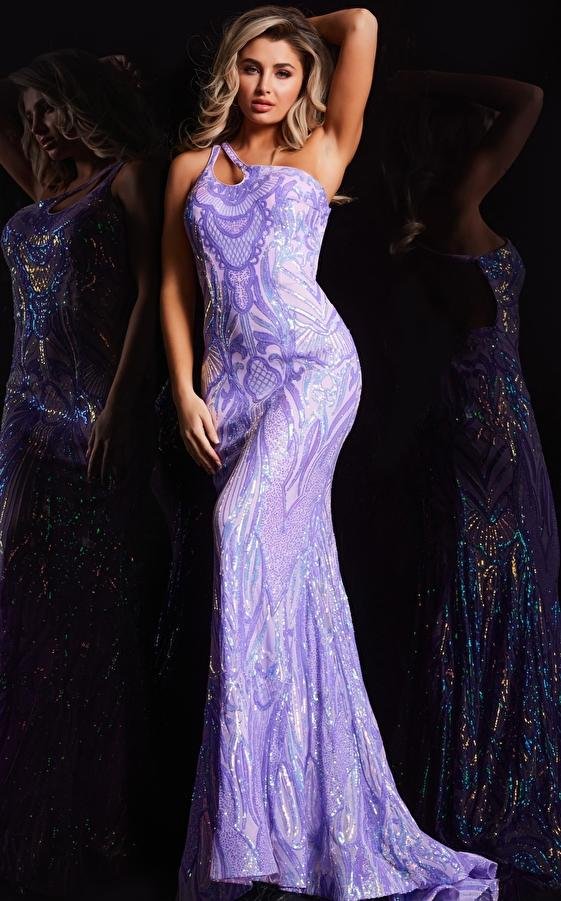 Jovani 23852 — Iridescent Purple