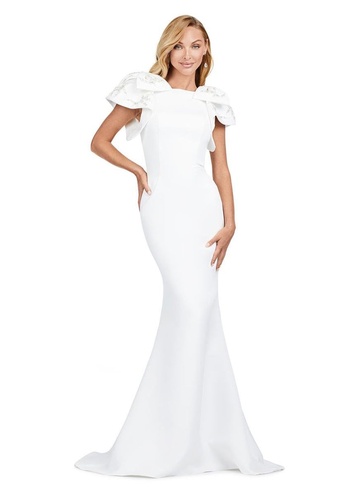 Ashley Lauren 11415 Ivory Prom Dress