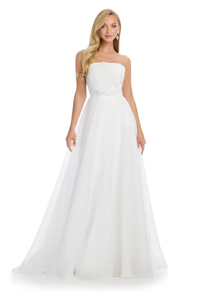 Ashley Lauren 11913 Ivory Prom Dress