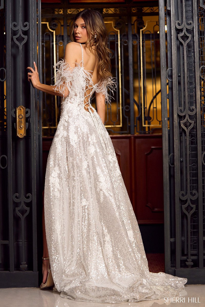Sherri Hill 55061 — Ivory