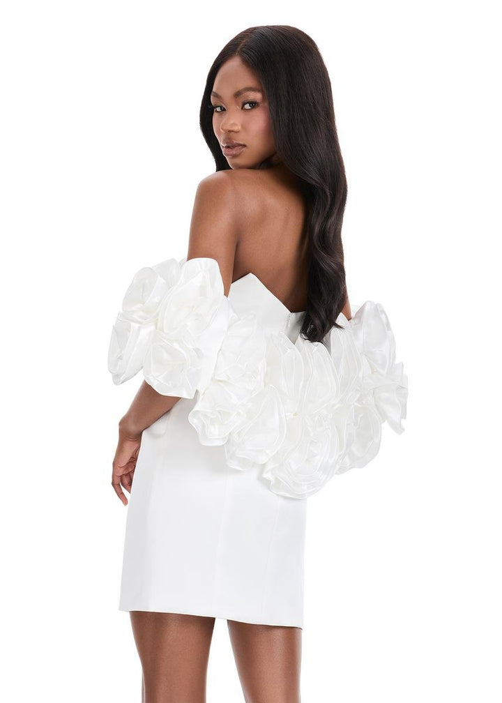 Ashley Lauren 4832 Ivory Prom Dress