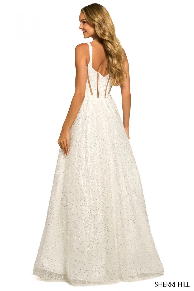Sherri Hill 55530 — Ivory