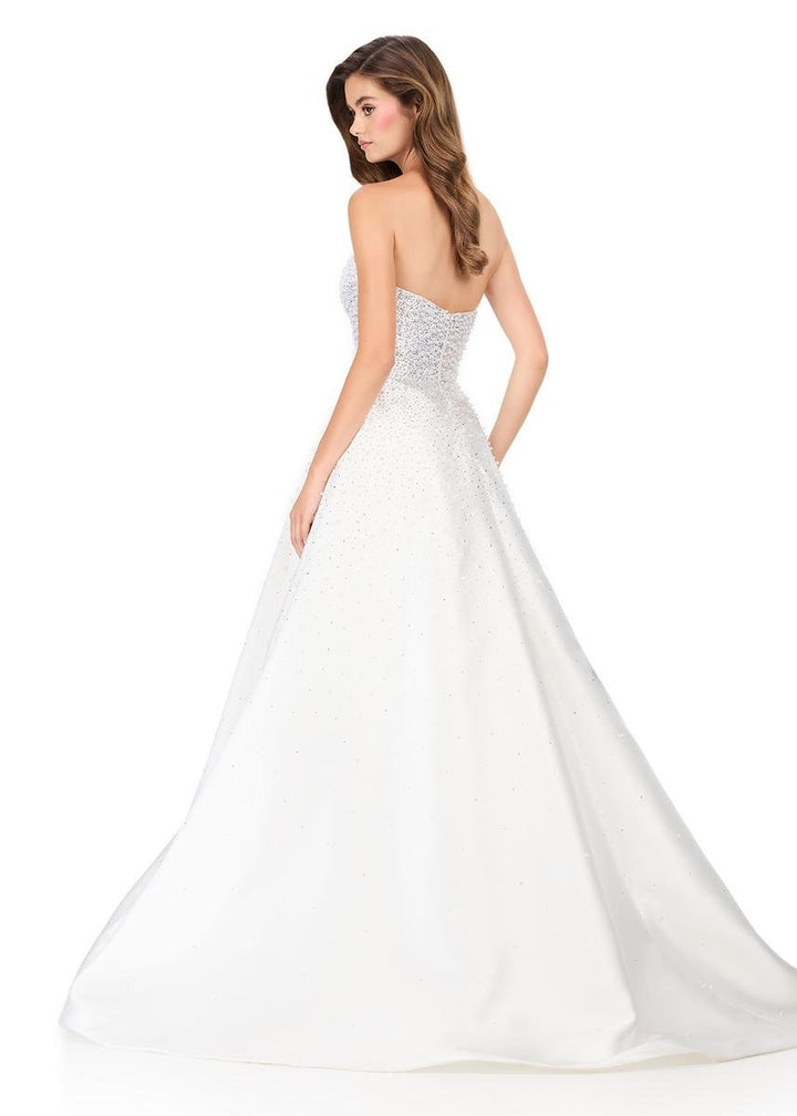 Ashley Lauren 12192 Ivory Prom Dress