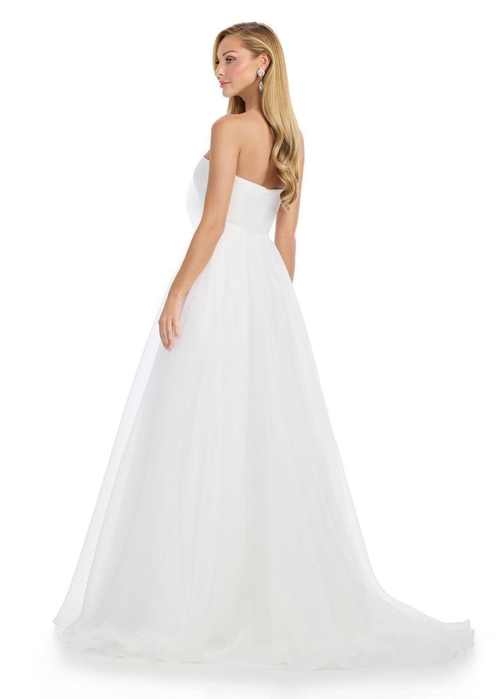 Ashley Lauren 11913 Ivory Prom Dress