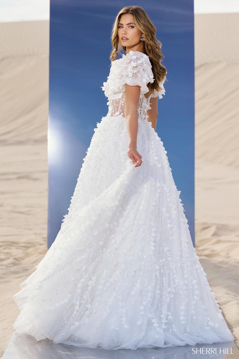 Sherri Hill 56813 — Ivory