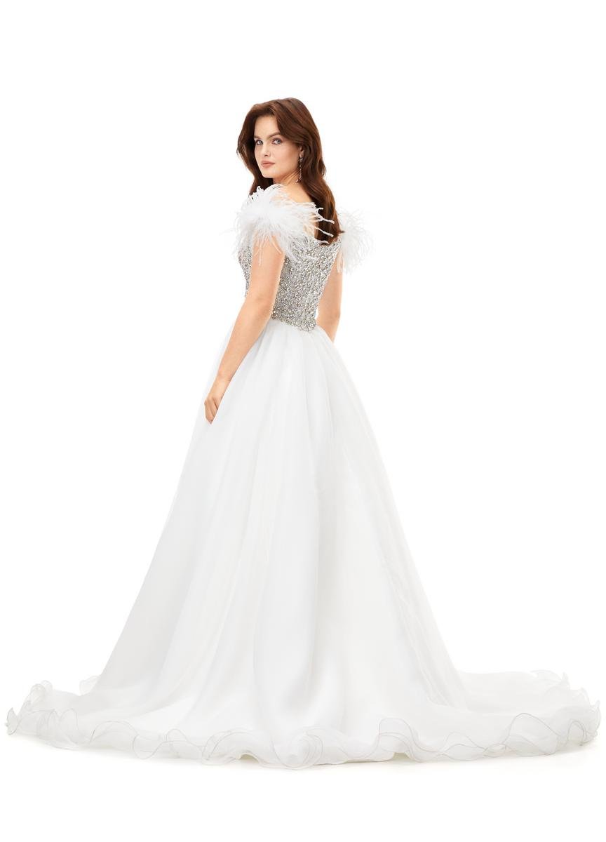Ashley Lauren 11314 Ivory Prom Dress