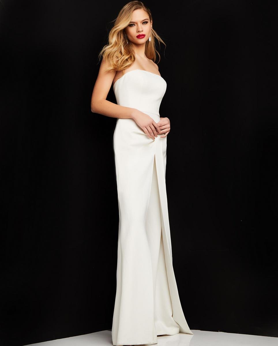 Jovani 03828 Ivory Prom Dress