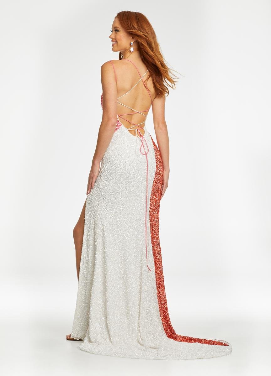 Ashley Lauren 11160 — Ivory/Multi