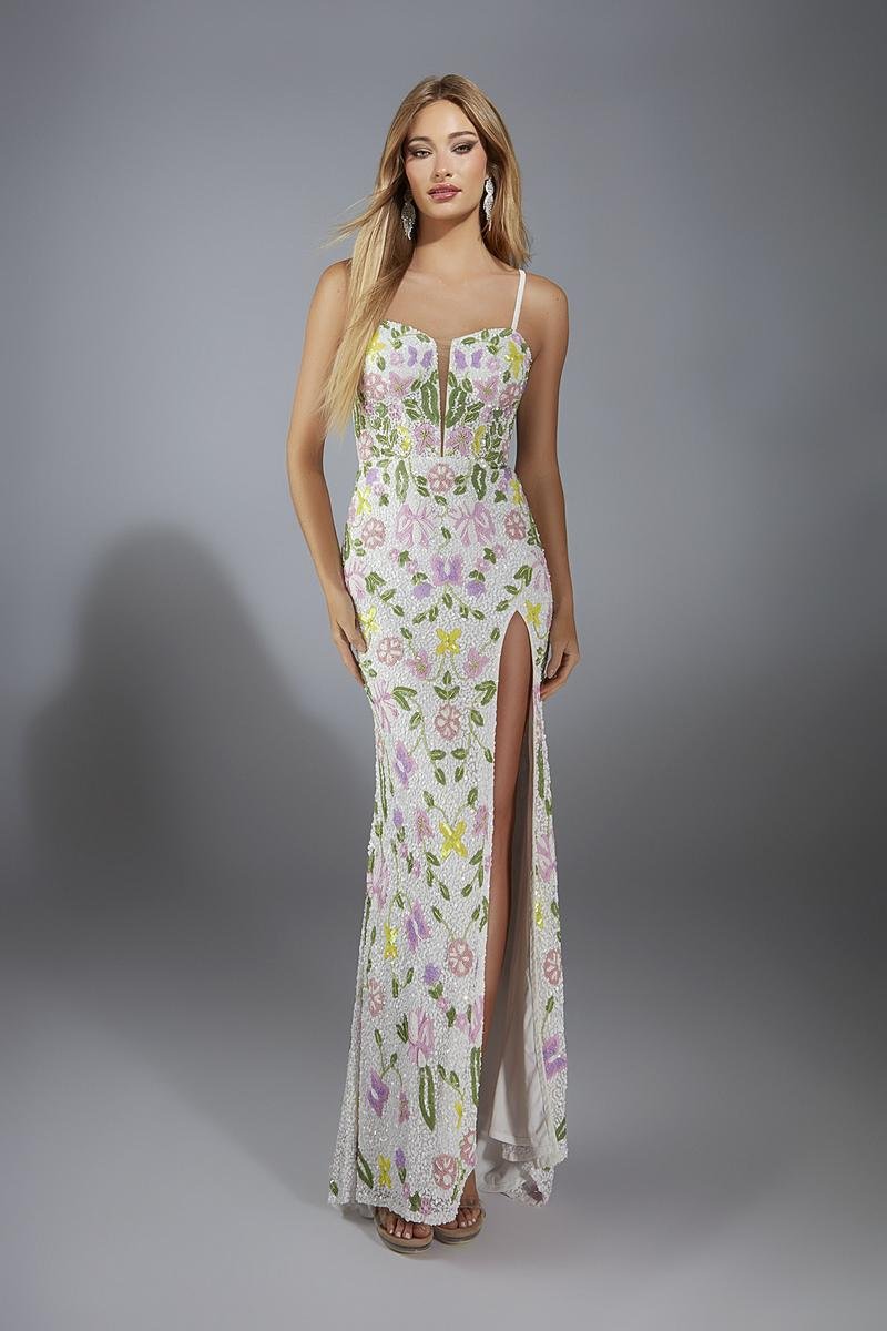 Alyce Paris 61905 — Ivory/Multi