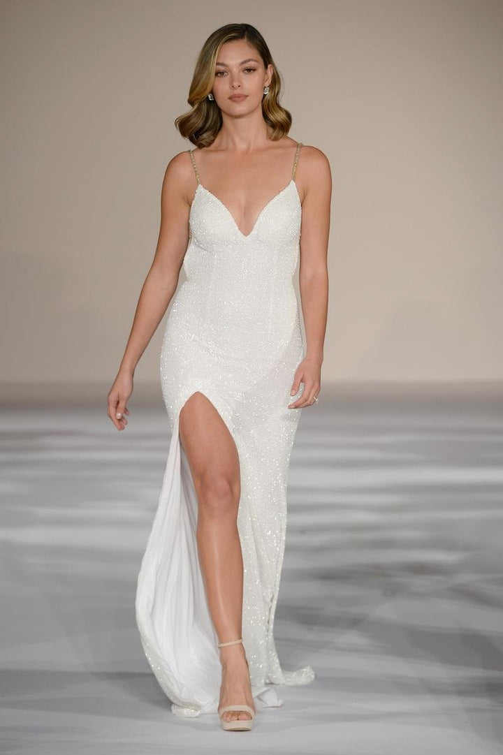 Sherri Hill 55058 — Ivory/Multi