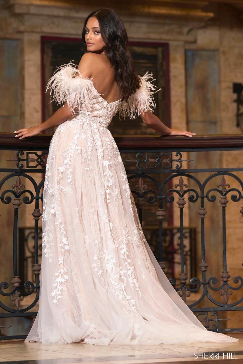 Sherri Hill 55180 — Ivory/Nude