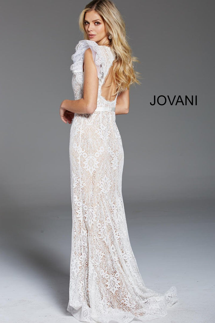 Jovani 60314 — Ivory/Nude