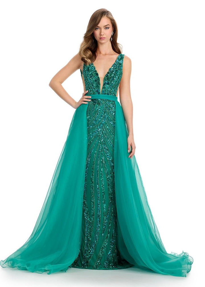 Ashley Lauren 1740 Jade Prom Dress