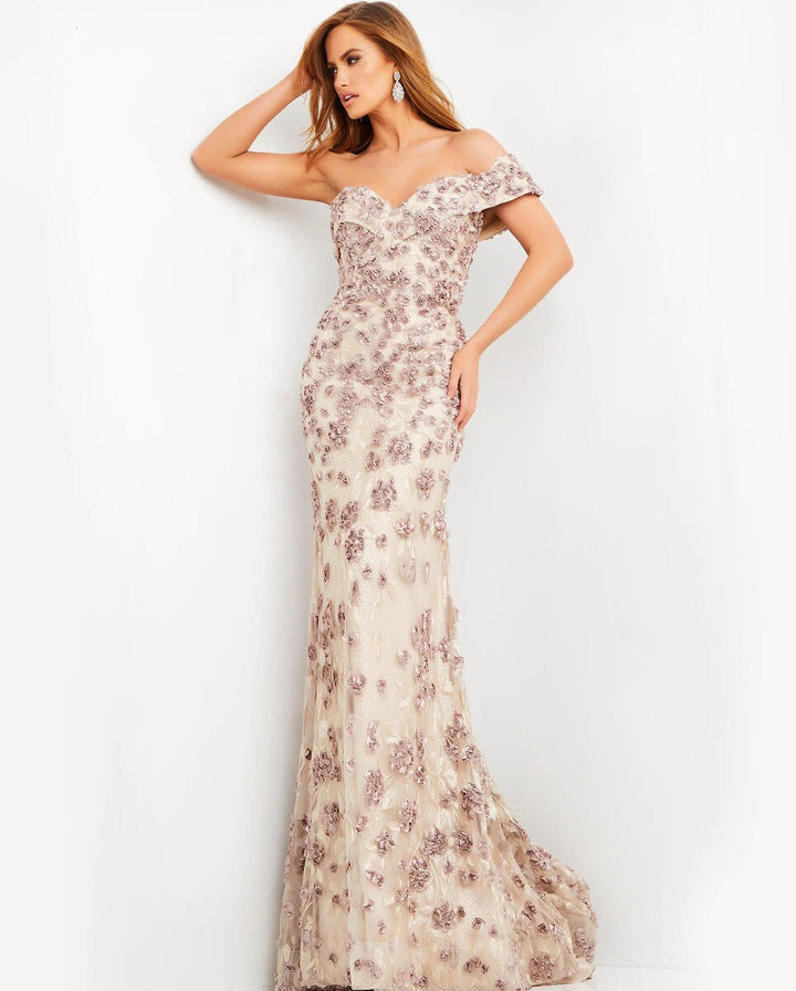 Jovani 06169 — Latte