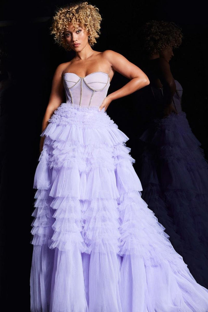Jovani 38539 — Lavender