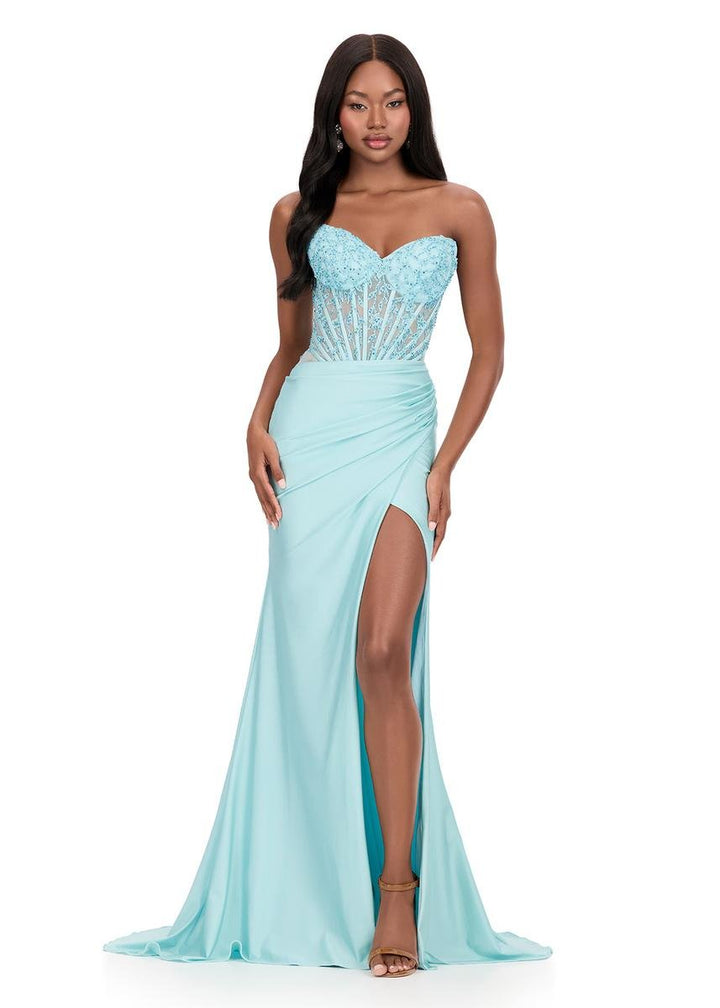 Ashley Lauren 12168 — Light Blue