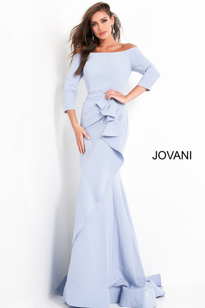 Jovani 00446 Light Blue Prom Dress