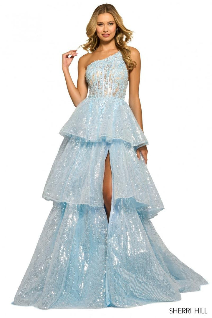 Sherri Hill 55527 — Light Blue