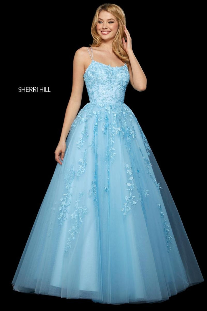 Sherri Hill 53116 — Light Blue