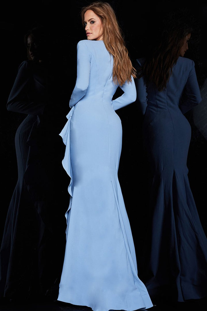 Jovani 06995 Light Blue Prom Dress
