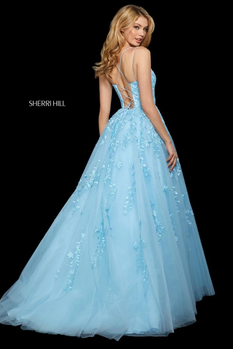 Sherri Hill 53116 — Light Blue