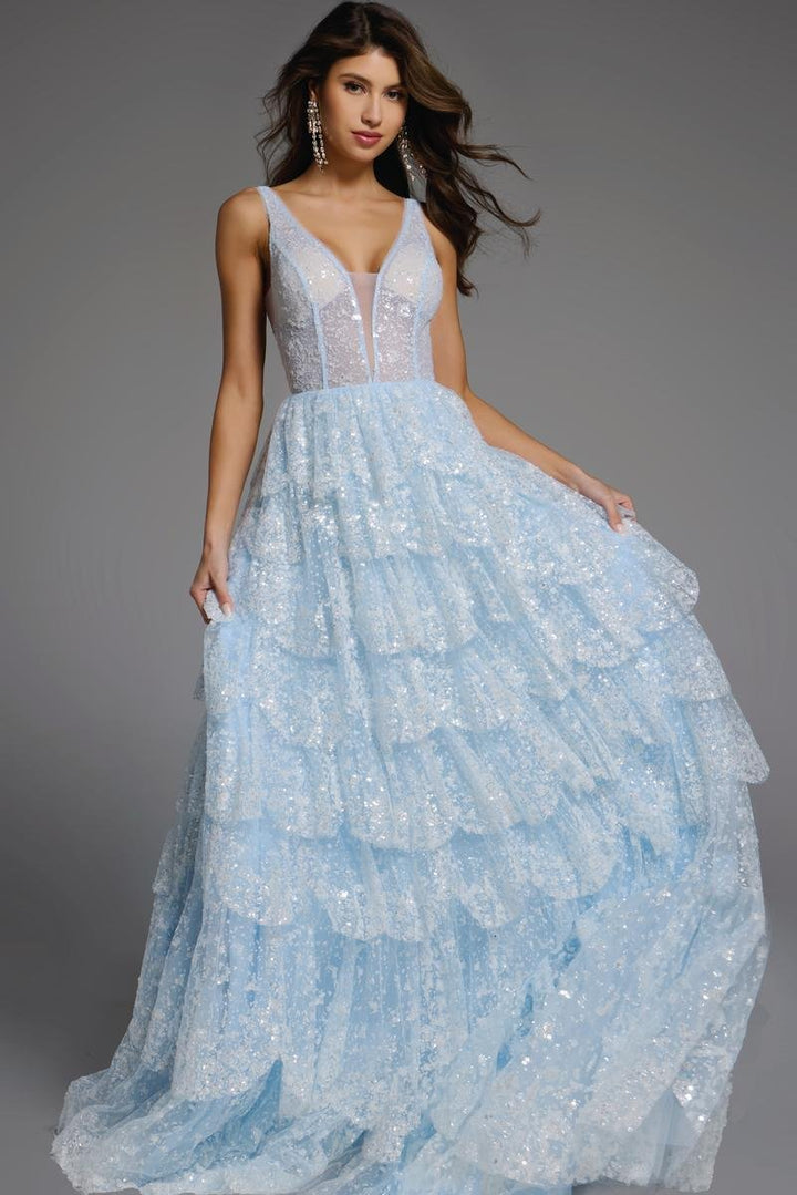 Jovani 43198 — Light Blue